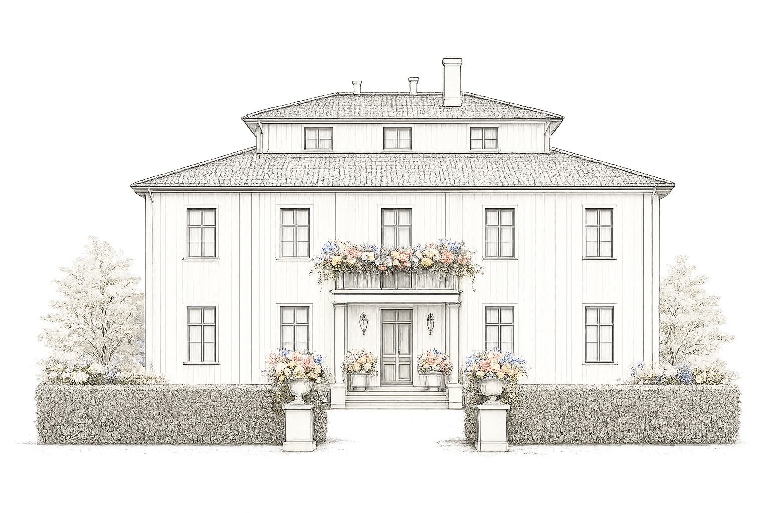 Illustration av Noors Slott